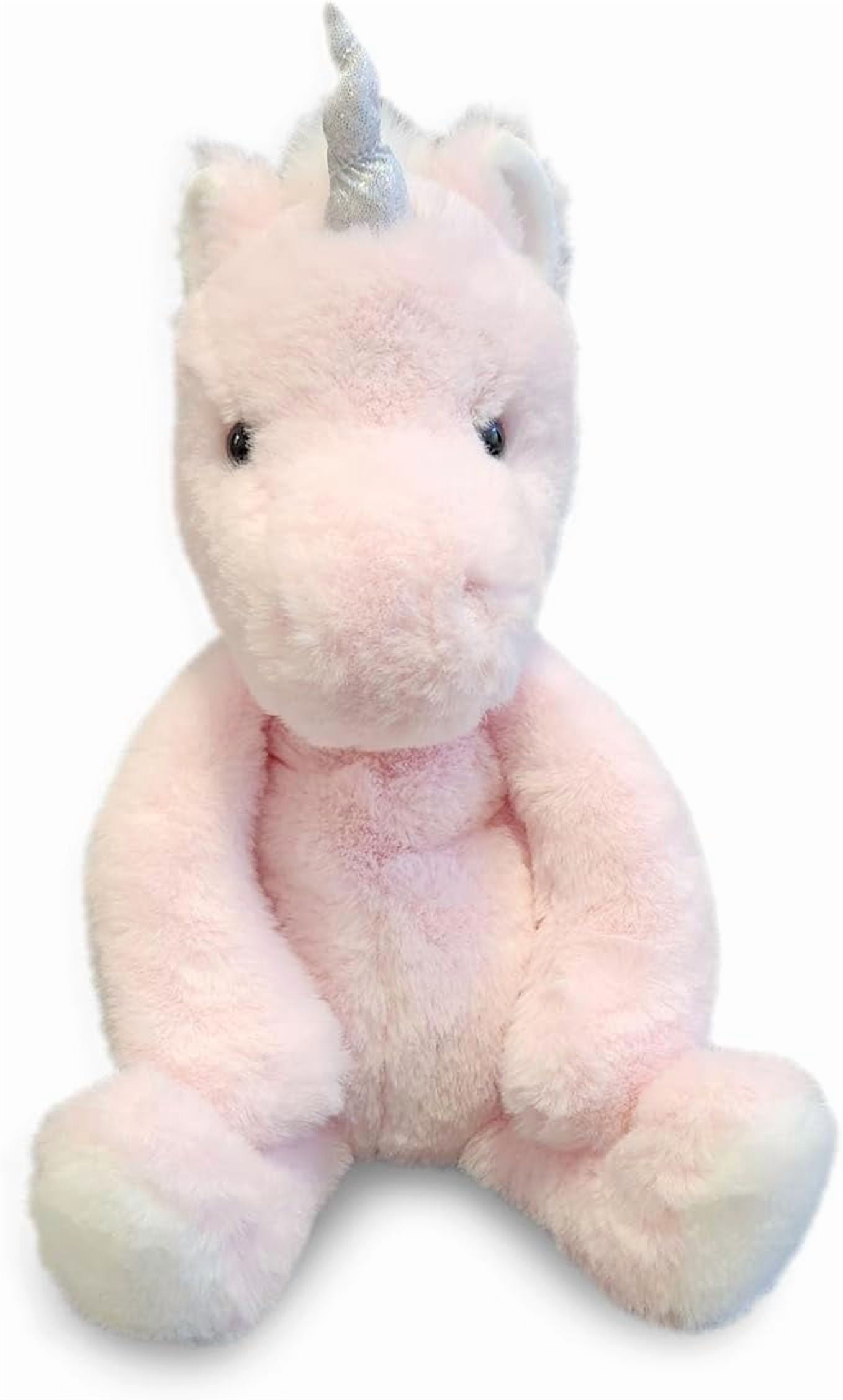World's Softest Plush Unity Unicorn, Rose, Lushee, Large, 16" Stuffed Animal