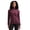 Burgundy Heather, variant on Apparel 5411 Women's Hudson Quarter Zip Pullover-Navy Heather-M