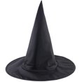 thumbnail image 2 of Sombrero Oxford Sombrero de bruja de Halloween Sombrero de bruja Sombrero puntiagudo negro puro Sombrero mágico, 2 of 4