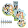 thumbnail image 2 of Bluey Birthday Party Supplies for 8 Guests! - Complete Set with Plates, Cups, Napkins & More!, 2 of 4