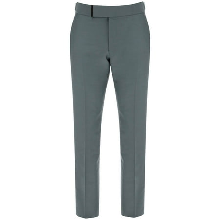 

Tom Ford Atticus Tailored Trousers In Mikado Men