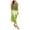 Green, variant on Women Strapless Casual Loose Ruched Long Maxi Dress