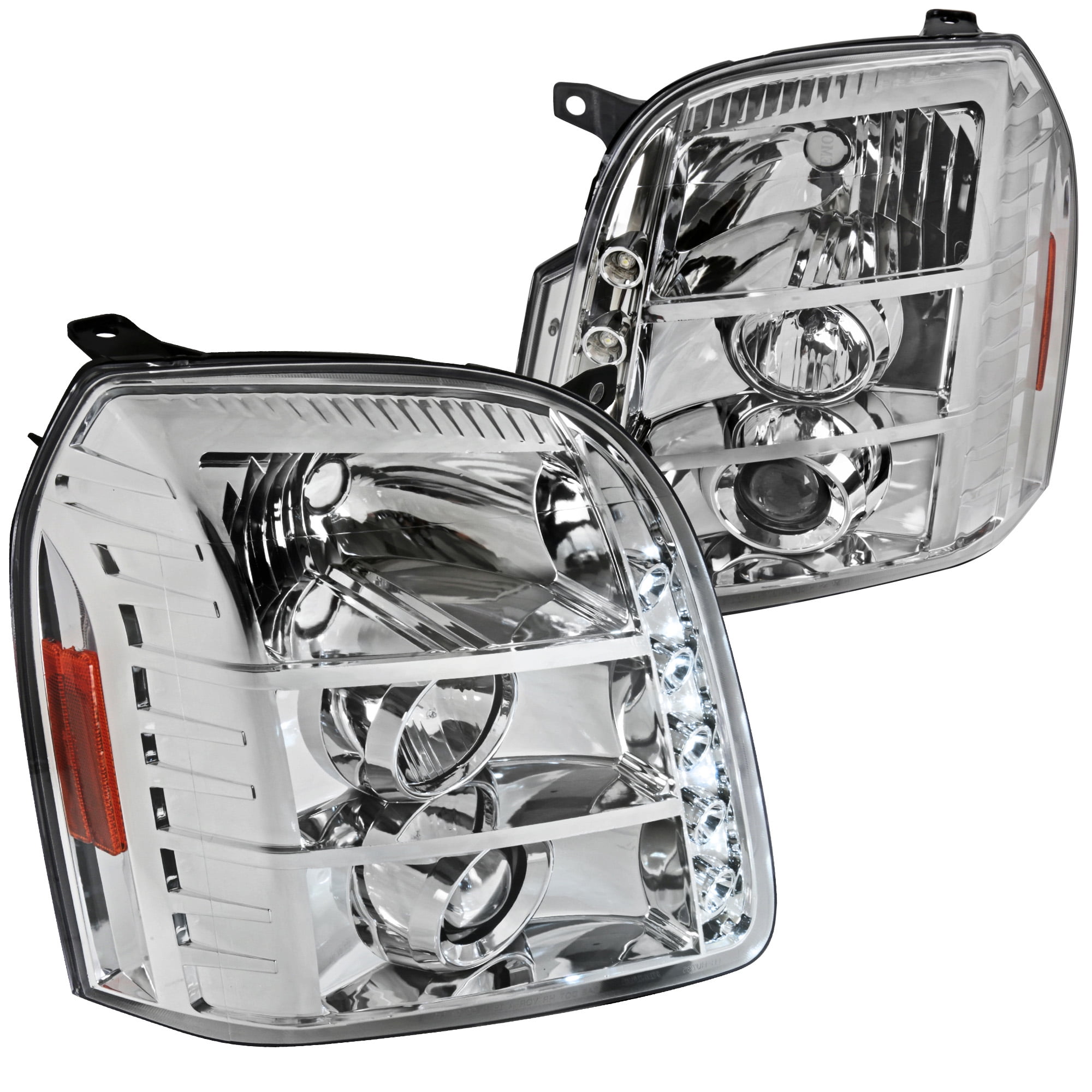 SpecD Tuning 20072014 Gmc Yukon Denali Xl Dual Halo Led Projector