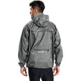 thumbnail image 1 of BALEAF Men's Waterproof Raincoat Jacket Winproof Packable Hiking Traveling Crycling Sports Silver Grey Size XXL, 1 of 7