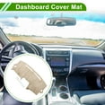 thumbnail image 2 of Unique Bargains Dash Cover for Nissan Altima 2007-2012 Non-Slip Center Console Dash Cover Mat Flannel Silicone Beige, 2 of 7