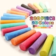 thumbnail image 2 of Juego de tizas para aceras SMALL FISH, 200 unidades en 20 colores, para niños, 2 of 7