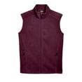 thumbnail image 4 of CORE365 88191 Men's Journey Fleece Vest-Burgundy-L, 4 of 5