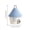 A-Blue, variant on Steadline Desktop Storage Basket,House Shaped Knitted Container With Lid,Built In Carry Loop,Hold Cosmetics And Small Trinkets On Vanity And Bedroom Tabletops(Blue)