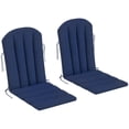 thumbnail image 1 of Outsunny Coussin de Chaise Adirondack (Lot de 2), Bleu Marine, 1 of 10