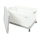 thumbnail image 1 of Contenedor De Almacenamiento Enrollable, Carrito De Rodillo Apilable Con Para Libros De Ropa Snack Zapatería Comestibles, 1 of 7