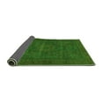 thumbnail image 2 of Ahgly Company Indoor Rectangle Abstract Green Modern Area Rugs, 2' x 4', 2 of 4