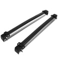 thumbnail image 2 of DNA MOTORING ROOFR-W-004 Pair Aluminum Roof Rack Rail Cross Bars Compatible with 17-22 Jeep Compass MP,Black, 2 of 4