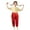 Red, variant on Toddler Bronzed Bright Straight Pants Child Stretch Dance Closing Pants Trousers Trendy Baby Daliywear 18Years
