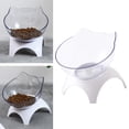 thumbnail image 4 of Cuencos elevados para gatos, alimentador de agua para alimentos para mascotas con soporte para gatos y perros, cuenco individual, cuenco multitransparente, cuencos elevados para perros Namotu LN-0592, 4 of 6