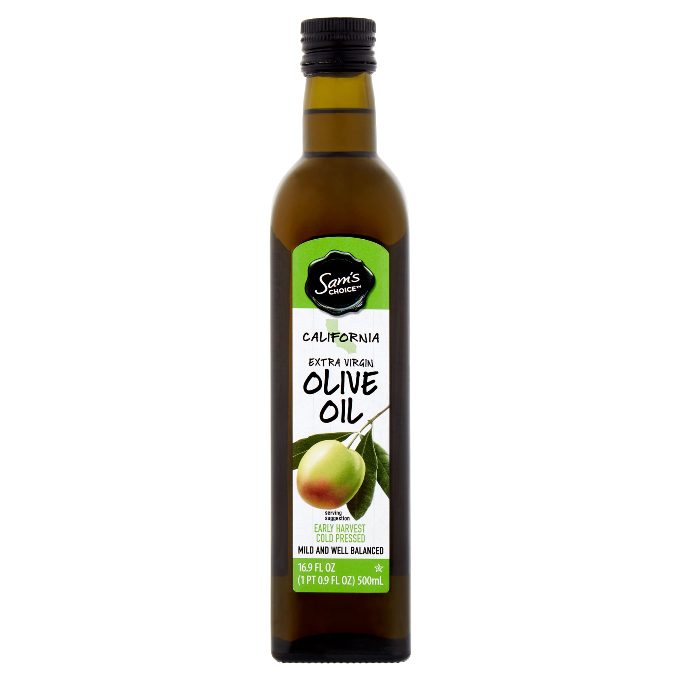 Aceite de oliva extra virgen prensado en frío 16.9 fl oz (17 fl oz) (Virgen  extra)