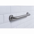 thumbnail image 4 of Dearborn DB8924 1-1/2" X 24" Stainless Steel Grab Bar W/ Concealed Flange: Satin Finish, 4 of 5