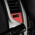 thumbnail image 4 of TINKI Central Control Panel Air Conditioning Outlet Vent Dial Wheel Covers Sequins Fit For Toyota Tacoma 2011 2012 2013 2014, 4 of 13