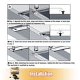 thumbnail image 3 of Kit de reparación de Piso, Deje de Mover el Chirrido no más kit instalación fácil de bricolaje entero con 50 tornillos para carpintería, 3 of 7