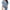 Blue, variant on Ukumplol Button Shirts Going Out Tops for Women Women New V Neck Chiffon Plain Color Blouse Pleated Loose Short Sleeved Blouse Tops Oversized Tshirts for Women Black L