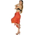 thumbnail image 3 of HAPPY BAY Women's Beachwear Summer Beach Wrap Bikini Wraps Sarong Skirt Bathing suit Swimsuit Swim Cover ups for Swimwear Coverups Women One Size Orange, Tropical, 3 of 4