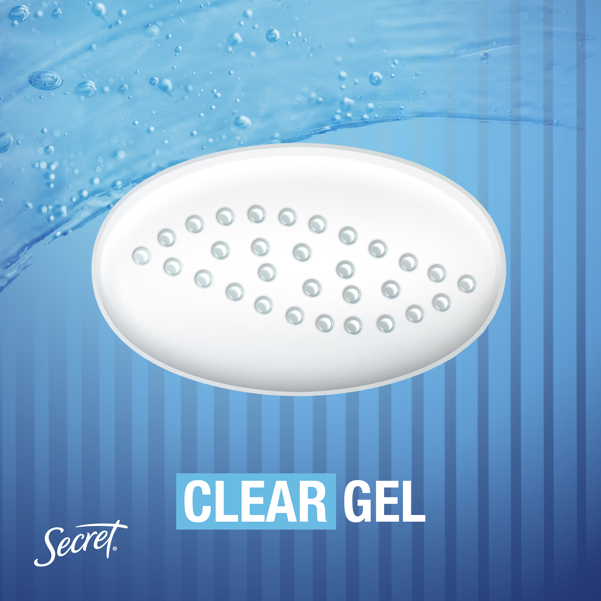 Secret Outlast Clear Gel Antiperspirant Deodorant, Protecting Powder, 2.6 oz, 2 Pack - image 4 of 10