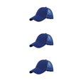 thumbnail image 3 of Thinsony 1/2/3/5 Stylish And Comfortable Baseball Cap - Adjustable Strap And Sun Protection Breathable Hats For Women CC636-7blue 3PCS, 3 of 6