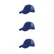 thumbnail image 3 of Gorra de béisbol Qarigey con correa ajustable y protección solar Mujer CC636-7 azul, 3 of 6