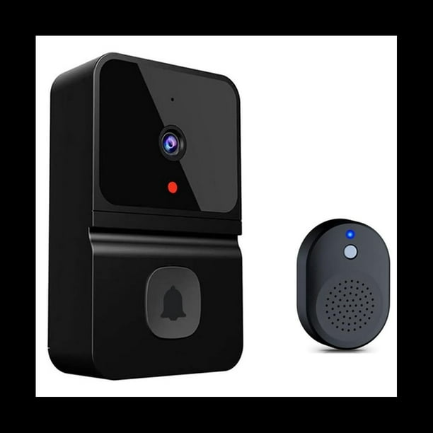 Timbres de Puerta con VíDeo Inteligente Timbre con VíDeo WiFi InaláMbrico con CáMara Timbre de Seguridad Inteligente DeteccióN de Movimiento PIR