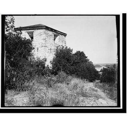 Historic Print, Fort Snelling block house, 16" x 20"
