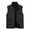 Black Tops for Men, variant on IYTR Men's Fleece Vest Lightweight Outdoor Stand Collar Sleeveless Zipper Pockets Quick Dry Warm Waistcoat Gilet Black Gray XXL