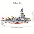 thumbnail image 2 of 980 Pcs Blocs de Construction Cruiser, 2 of 4