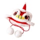 thumbnail image 3 of Sombrero de disfraz para mascota de Año Nuevo, bonito gorro de león para perro, gorro festivo cálido para temática S, 3 of 7