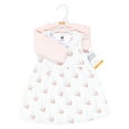 thumbnail image 2 of Hudson Baby Girls Cotton Dress and Cardigan Set, Bonjour Paris, 3T, 2 of 5