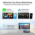 thumbnail image 3 of ATOTO Estéreo para Automóvil con Cámara de Respaldo, Estéreo para Automóvil de Doble Din de 7 Pulgadas, Audio para Automóvil Inalámbrico Apple Carplay y Android Auto Inalámbrico con Rastreador GPS, In, 3 of 8