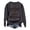 Dark Gray, variant on Women's Halloween Witch Themed Crew Neck Long Sleeve Lightweight Pullover Hoodie Jackets Work Women