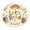 White2, variant on Round Reading Corner Rug Colorful Book Themed Circular Area Rug Soft Non Velvet Play Mat For Bedroom Playroom Homeschool Classroom(White1-23.62")