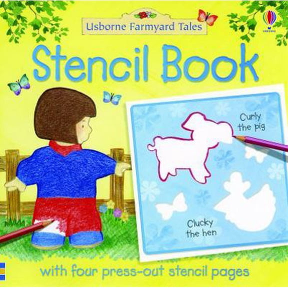 Pre-Owned Stencil Book (Usborne Farmyard Tales) (Unknown) 0794508669 9780794508661