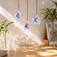 thumbnail image 5 of 6 Pack, Crystal Suncatchers for Windows 14 Inch Star Decorations Hanging Crystal Ornaments Iridescent Rainbow Decor for Christmas Tree Home Garden Party Decorations, 2026, 5 of 5