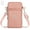Pink, variant on Gustave Nylon Crossbody Cell Phone Bag for Women, Mini Shoulder Handbag Wallet Card Hold Purse Adjustable Armband Phone Bag for iPhone 12 11 Pro Max XR XS X Galaxy Huawei, Pink