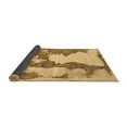 thumbnail image 2 of Ahgly Company Indoor Rectangle Abstract Brown Modern Area Rugs, 2' x 5', 2 of 4
