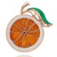 thumbnail image 1 of Xiao Hua Broche de fruta de moda, 2 broches de esmalte, accesorios creativos para vestir, joyería, exquisito regalo retro, estilo 04, 1 of 5