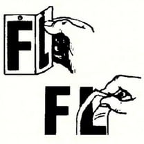 SEACHOICE Boat Lettering Q, White