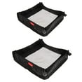 thumbnail image 2 of DYNWAVECA 2 Pieces Folding Table Hanging Mesh Bags Dining Room Storage Net Mesh Basket Outdoor, 2 of 9