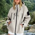 thumbnail image 2 of Women's Waterproof Windproof Outdoor Jacket Multi Pocket Functional Suit for Hiking and Daily Wear, 2 of 9