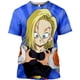 thumbnail image 2 of Camiseta Dragon Ball Android 18 , Goku-Anime Super Clásica, 2 of 3