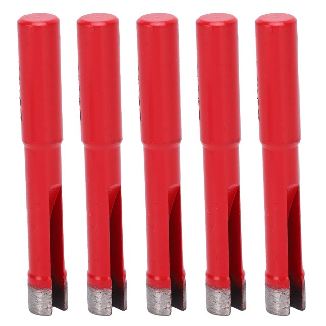 Juego de Brocas de Sierra Jadeshay 5 Piezas Acero de Alta Velocidad Diamante Color Rojo