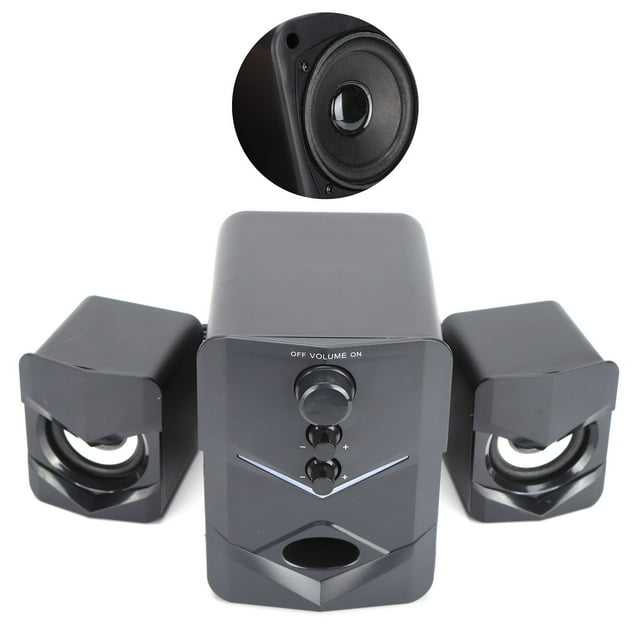 Computer Speaker, Gaming Speaker 3W Professional Stereo for Home for Office for Laptop for Desktop Computers