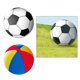 thumbnail image 2 of Pelota de playa inflable Juguetes para piscina Fiesta de cumpleaños para niños Suministros para fiestas Favores Decoraciones Juego acuático de verano blanco Soledad Pelota de playa de verano, 2 of 6