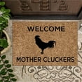 thumbnail image 3 of Welcome Mother Cluckers Cock Chicken Funny Cute Doormat Door Mat Welcome Friends Doormat Funny Doormat New Home Door Mat/ Rooster Rug/Mat 40*60Cm, 3 of 6