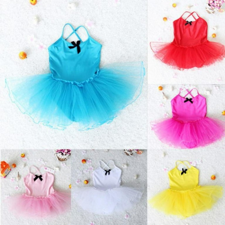 Cute Child Girls Dance Dress Tutu Skirt Ballet Swan Show Sling Skirts L 4XL Walmart